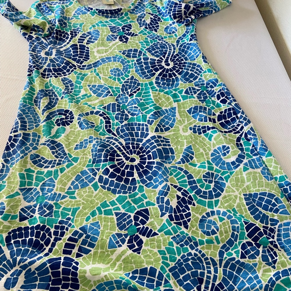 Paisley retro dress medium 38” mosaic